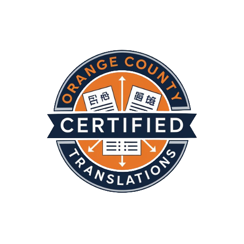 Orange County Certified Translations logo